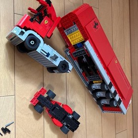 LEGO Racers Scuderia Ferrari Truck 8654 In 2005 Used Retired As Is