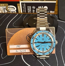 Zelos Swordfish 42 42mm Blue Dial Automatic 2...