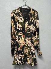 All Saints womens dana francoise dress floral print UK 10 / US 6