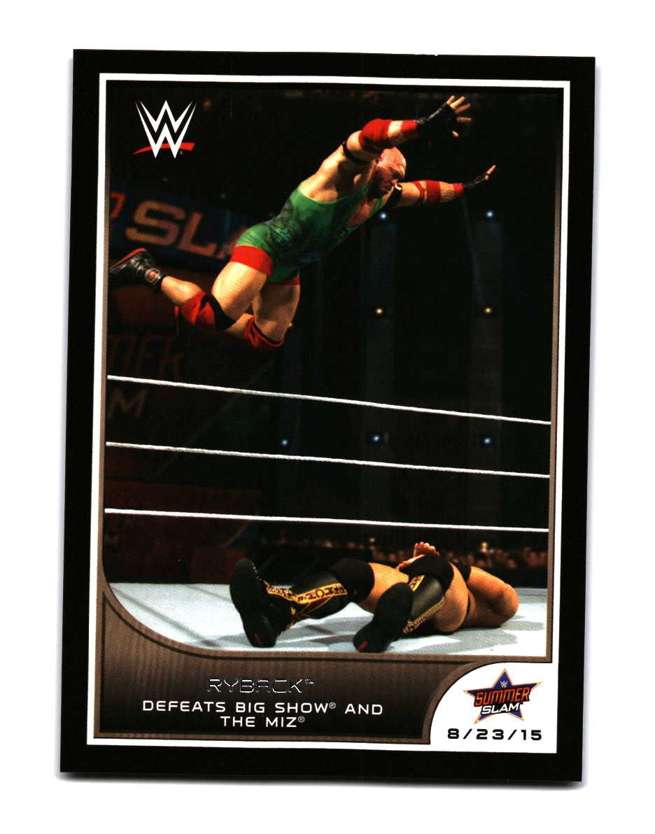 2016 Topps WWE Road to Wrestlemania Ryback 75