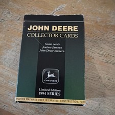 John Deere Collector Cards  Limited Edition Series 1994 100 Card Famous Owners