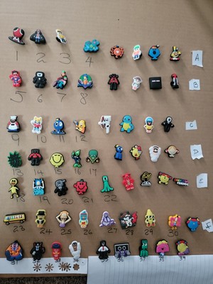 Any 5 cartoon charms for crocs and clogs