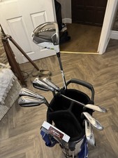 Taylormade Golf Club Set With Bag 4-PW Driver and Putter