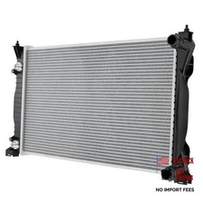 Aluminum Radiator for Audi A4, A4 Quattro 2003-2008, 16mm Core 2556