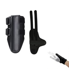 OKKRMGZ Golf Wrist Trainer for Swing Alignment Pro Training Aid Brace Black