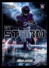 2023 Absolute Football - Jordan Addison By Storm RC Insert #BST-12 Vikings