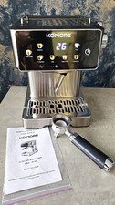 Coffee Machine KOMORE EK110082 Espresso Machine 20 Bar 1350W 1.8L Digital NEW