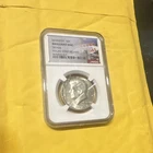 1968 Kennedy Half Dollar Silver Dollar Brilliant Uncirculated NGC 50 cent