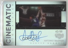2015-16 Panini Gala Cinematic Signatures 42/60 Antonio McDyess #CS-AMD Auto u5y