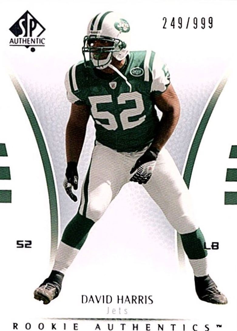 2007 SP Authentic  David Harris 173 249/999