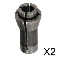 2x Collet Adapter Engraving Machine Router Air Die Collect for Polishing