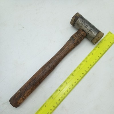 Vintage ''NEU'' Thor Holzhammer mit klarem Nylonkopf / Gesichtern 380 Gramm 32 mm 11'' Schaft