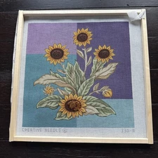 Creative Needle - Sunflower Needlepoint Canvas - 330-A