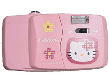 Hello Kitty Puri-Pachi Color Film Camera 1997 BANDAI Sanrio Japan Vintage