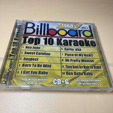 Billboard Top 10 Karaoke 1960s CD G - Good