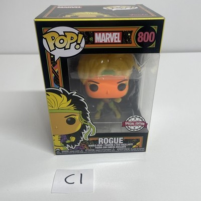 Funko Pop! Marvel Blacklight Rogue #800 Special Edition