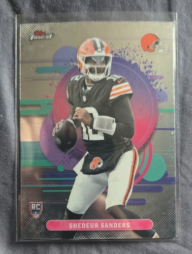 2025 Topps Finest - Uncommon Shedeur Sanders #106 (RC)