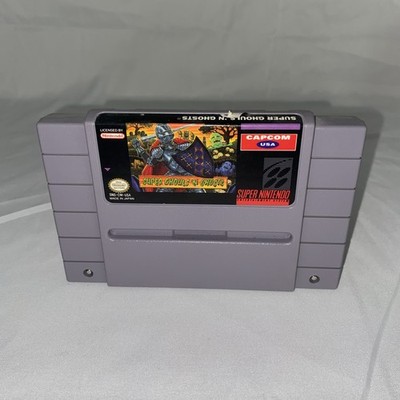Super Ghouls 'N Ghosts - Super Nintendo (SNES) - Cartridge Only Authentic Tested