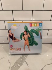 Intex Lil' Sea Turtle Ride On 1.50m x 1.27m Swimming Pool Beach Toy Inflatable