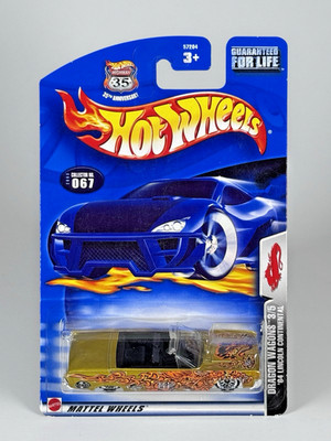 Hot Wheels '64 Lincoln Continental Dragon Wagons 3/5 #067 Gold