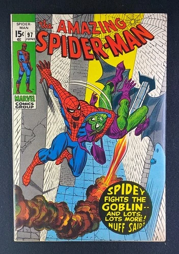 Amazing Spider-Man (1963) #97 VF (8.0) Drug Story; Green Goblin No Comics Code
