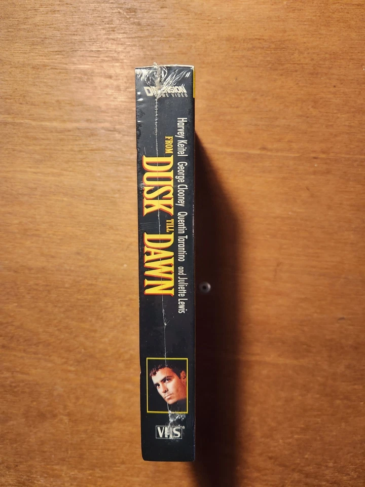 *From Dusk Till Dawn* VHS Tape Promo Screener SEALED With Security Seal  - Image 4 of 4