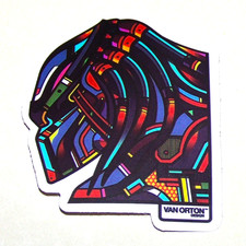 Predator Alien Hunter Cut Sticker Decal Movie Action Sci-Fi Horror Film