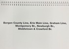Erie Lackawanna RR, New York Division; part 1, track chart book (ERIE/DL&W) — photo 2