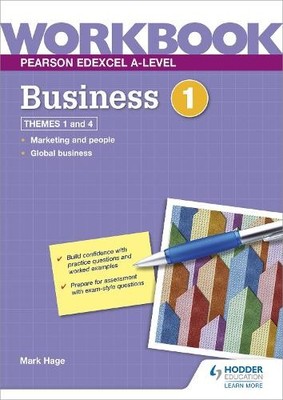 Mark Hage Pearson Edexcel A-Level Business Workbook 1 (Taschenbuch)