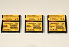 3x KODAK Eastman 7240 Ektachrome 125T 16mm 100ft Reels of Film NEW circa 2005