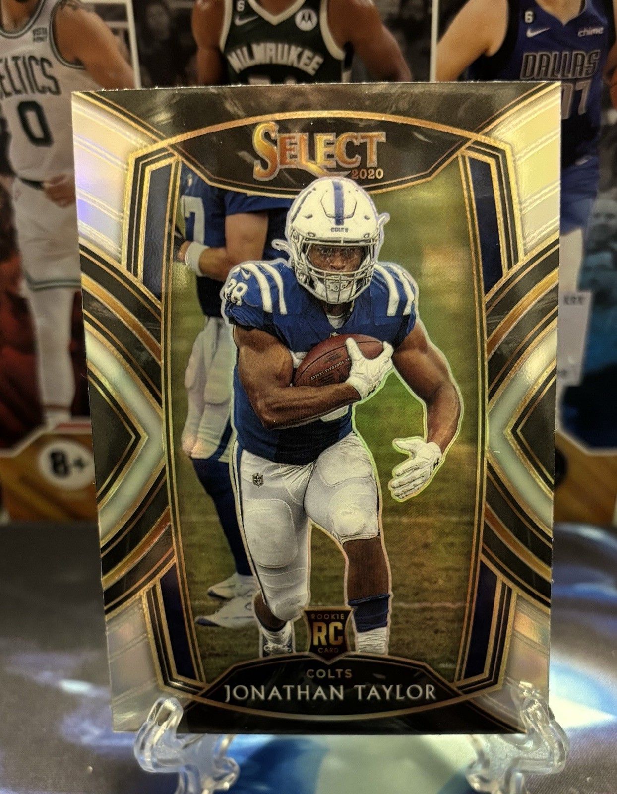 2020 Panini Select - Club Level Jonathan Taylor #253 Silver Prizm (RC)