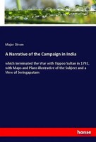 Major Dirom | A Narrative Of The Campaign In India | Taschenbuch | Englisch