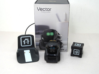 Anki Vector Home Robot with Cube box and charging dock