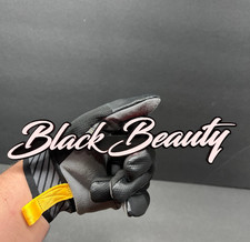Custom White Text Black Beauty 3d Car Emblem1pcacrylic Car Badge Decal