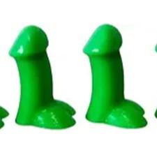 4 PCS Prank Tire Valve Stem Caps, Airtight Dust Proof Covers Anti-Rust Green