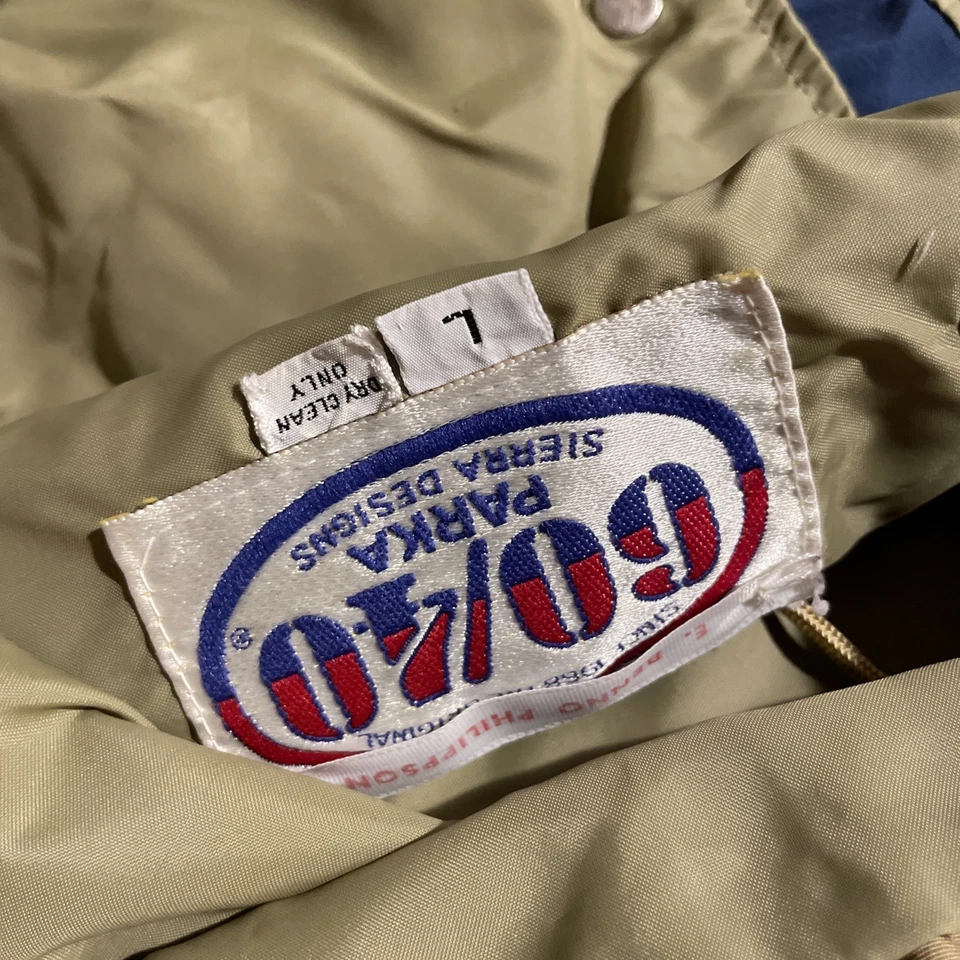 Parka de montaña vintage años 70 Sierra Designs 60/40 campamento al aire libre senderismo chaqueta L Foto 2 de 4