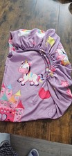 Baby Crib Sheet Unicorn Print