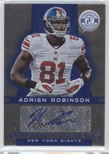2012 Totally Certified Platinum Blue 60/99 Adrien Robinson #197 Auto 0b2