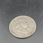 1951 Franklin Half Dollar Silver Coin Denver Mint Circulated Business Strike 50C