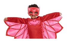 PJ Masks Owlette Deluxe Dress Up Top And Mask Set Halloween Costume For Kids Set