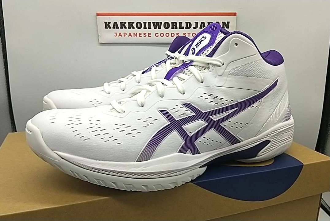 Asics Basketball shoes GELHOOP V16 White/Gentry Purple 1063A078