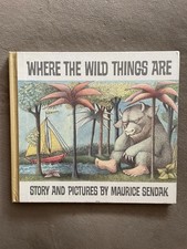 Where The Wild Things Are 1st Ed. Maurice Sendak Hardcover1963 ISB0-06-025520x