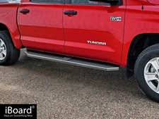 APS Premium 6" Polished Side Steps Fit 07-21 Toyota Tundra CrewMax Cab