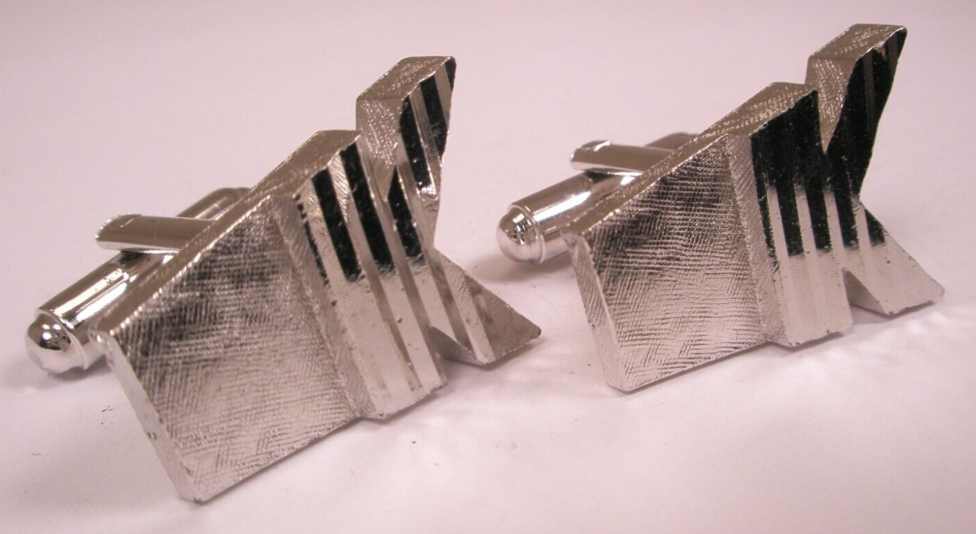 K Monogram Initial Letter Silver Tone Vintage DAN… - image 5