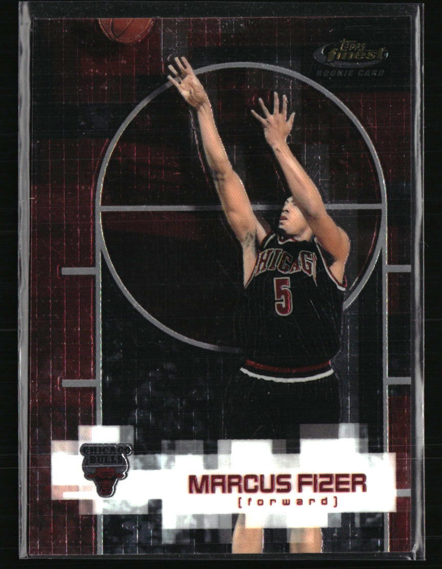 2000-01 Finest #129 Marcus Fizer BASKETBALL Card