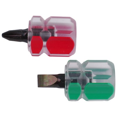 Reliable Miniature Screwdriver Set for DIY Repairs 2pcs Flat Head