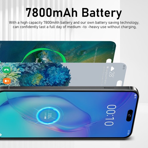 I15 Pro Max Android Smartphone Global Unlocked 8+512GB 6.8" 7800mAh Dual SIM - Afbeelding 12 van 28