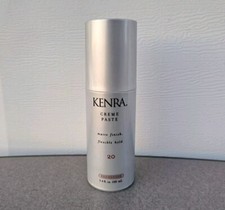 Kenra 20 Hair Creme Paste 3.4 oz Matte Finish Flexible Hold