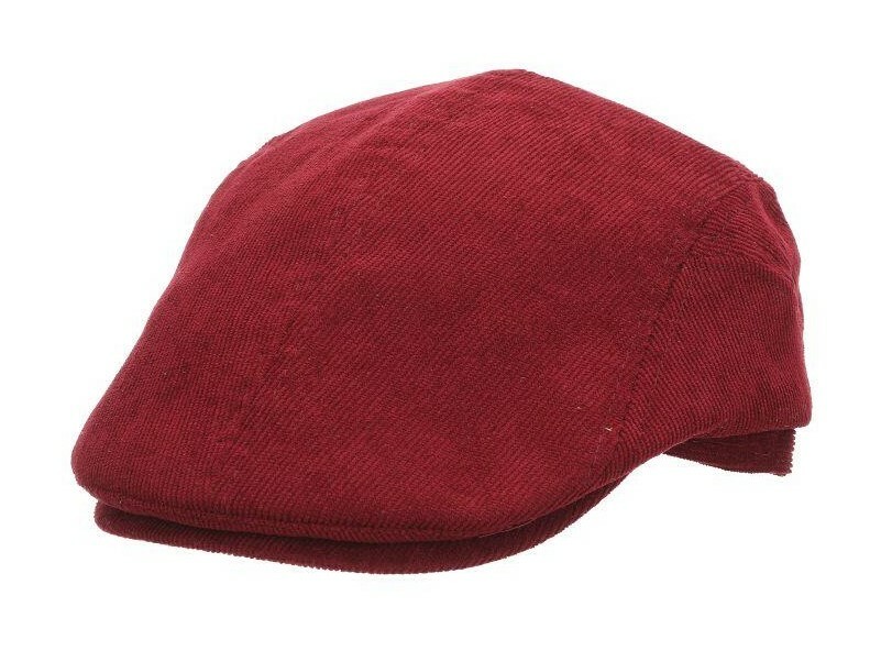 Stetson Newsboy Style Stylishly Beautiful Burgundy Cotton