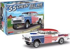 1955 Chevrolet Bel Air Street Machine 2-in-1 Kit 1/24 Scale Level 4 Model Kit